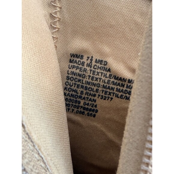 NEW LC LAUREN CONRAD BLOCK HEEL ANKLE BOOTS Women's Size 7.5 TAN FAUX SUEDE - Picture 8 of 15